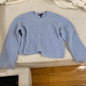 Maje brand new blue knit sweater